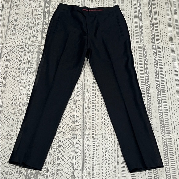 🎩 SuitSupply Black Tuxedo Bundle – Italian Wool Blazer, Pants & Shirt - Picture 9 of 16